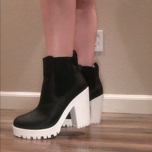 Black Retro Booties